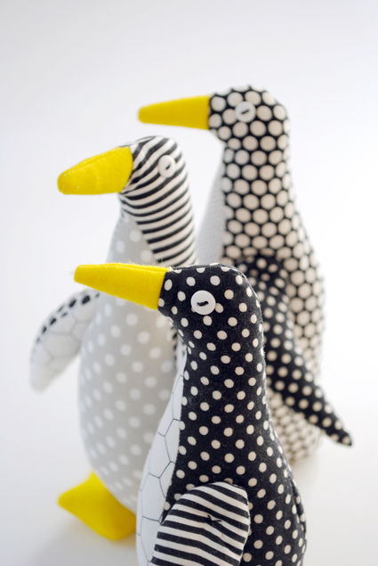 DIY Pingouins à coudre