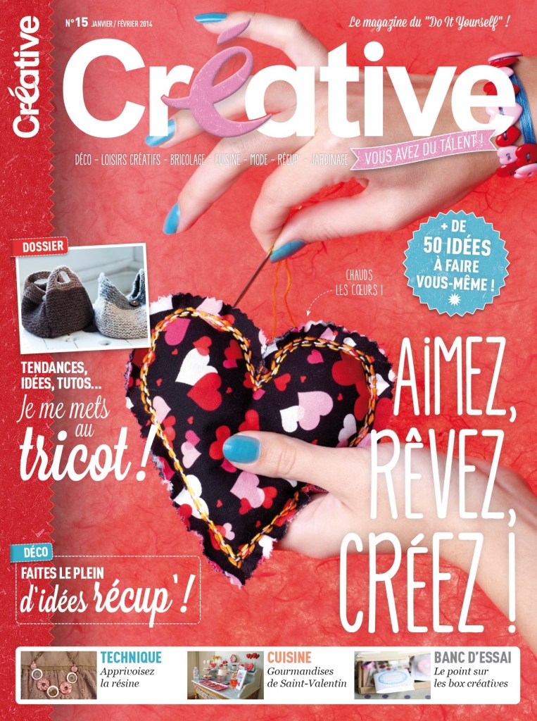 couverture magazine creative