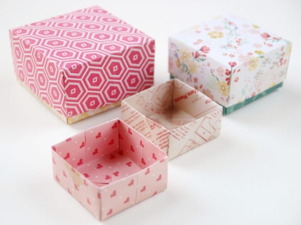 diy origami boites