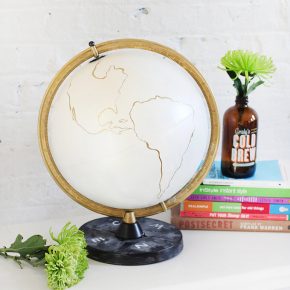 DIY Globe blanc pour une jolie décoration