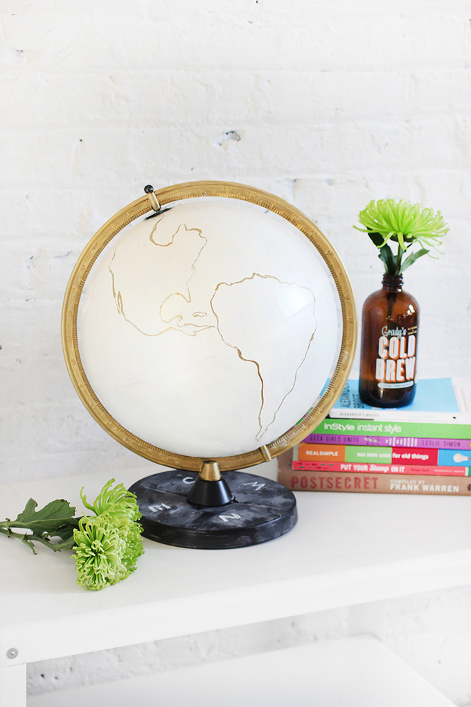 DIY Globe blanc pour une jolie décoration
