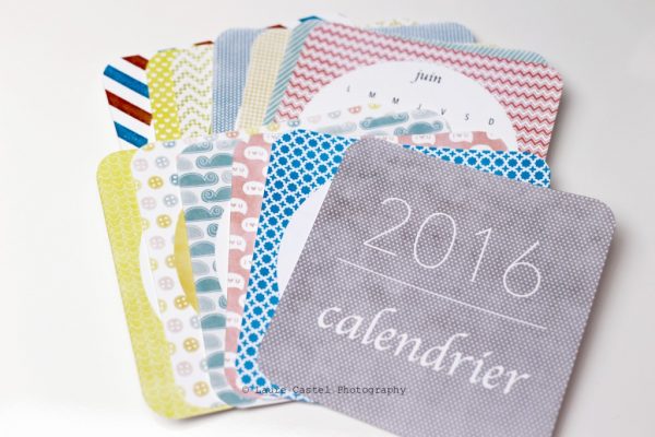 DIY Petit calendrier à imprimer2016
