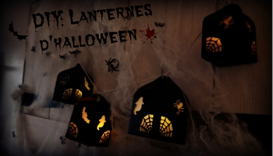 DIY Lanterne Halloween en papier