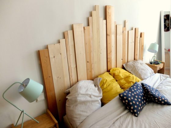DIY Apprends à réaliser un tête de lit en bois