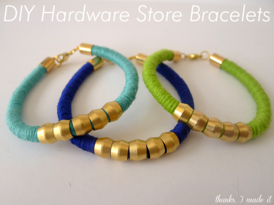 DIY bracelets de couleurs