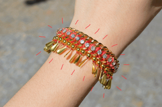 DIY Bracelet Byzance