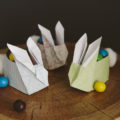 DIY Lapin de papier origami